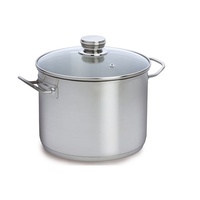 Cooking Pot 10Lts Stainless Steel with lid
