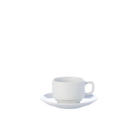 Rim Royal Porcelain Cup and Saucer