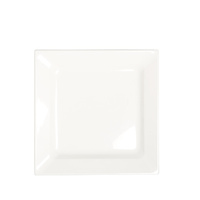 Mellamine Square White 15''
