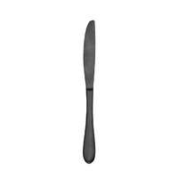 Black Dessert Knife