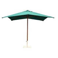 Market Umbrella with base 3Mtr Square Green