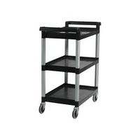 Trolley 3 Tier Black/Silver