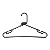 Black Plastic Coat Hangers