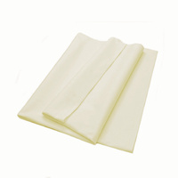Tablecloth 210cm x 210cm Cream Caress Feather leaf