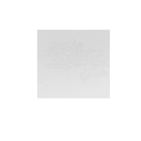 Serviettes White Damask 50cm x 50cm 
