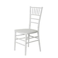 White Chavari Chair with pad