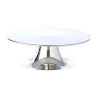 Silver Cake Stand Round