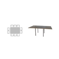 Banquette Table for 10 (1.2m x 1.8m )
