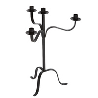 Wrought Iron Candelabra 4 Arm