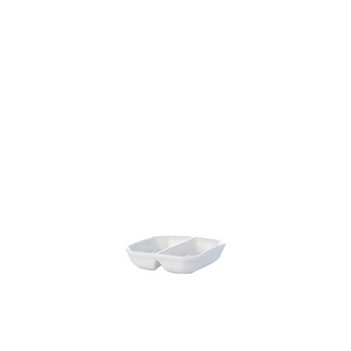 Coupe Royal Porcelain Split Dish