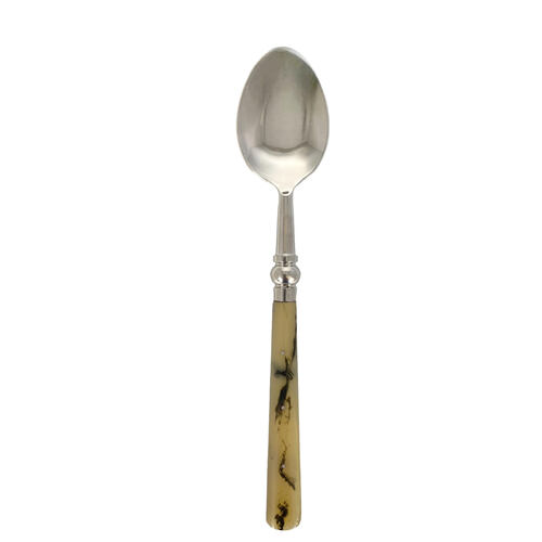 Horn Handle Dessert Spoon ( Large )
