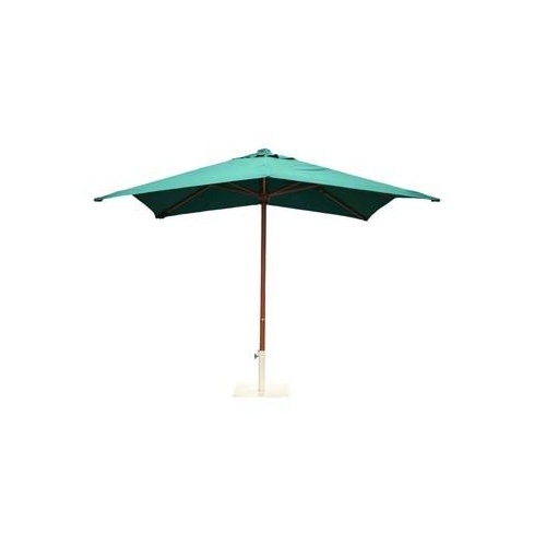 Market Umbrella with base 3Mtr Square Green