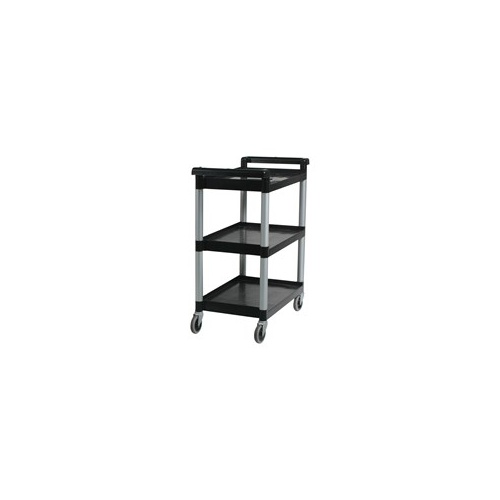 Trolley 3 Tier Black/Silver