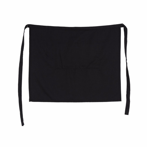 Apron Black Half Waiter