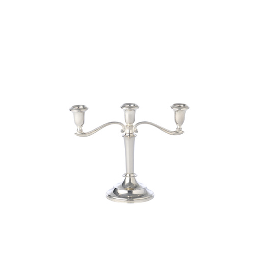 Silver Candelabra Triple