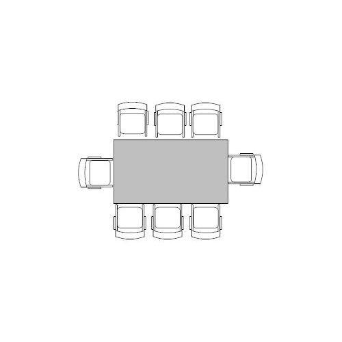 Banquette Table for 8 (1m x 1.8m)