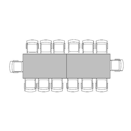 Banquette Table for 14 (1m x 3.6m)