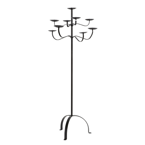 Wrought Iron Candelabra 9 Arm