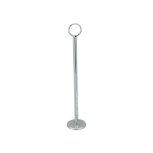 Table Number Stand chrome 380mm 